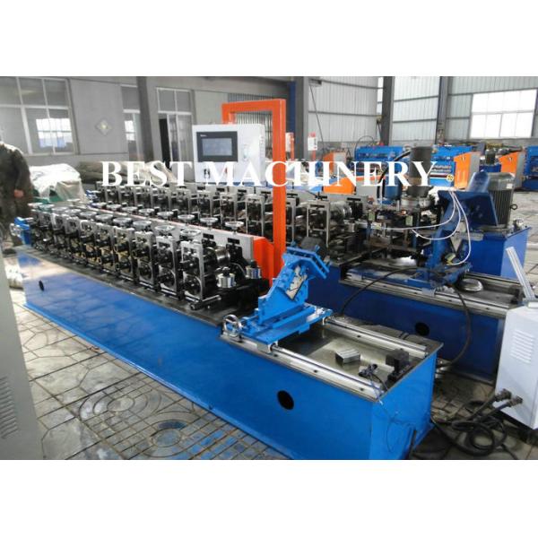 High Speed Main Channel U Profile Roll Forming Machine Villa House Frame