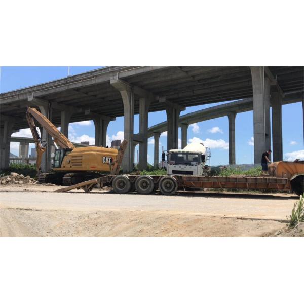 Wear Resistant SK380 Excavator Pile Driver Arm And Long Boom Q345B Q355B Material