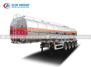 China 40 CBM Asphalt Transport Semi Trailer Bitumen Emulsion Delivery Tanker on sale