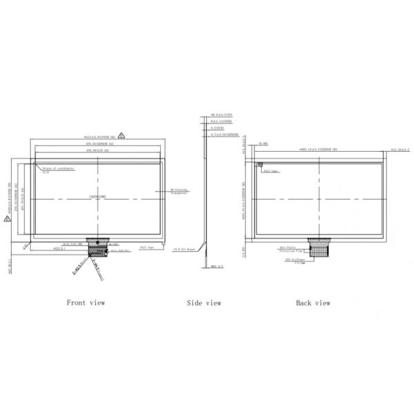 21.5 Inch Capacitive Multi Touch Screen Panel USB Interface High Sensitive