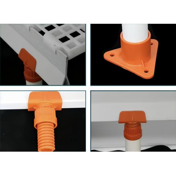 Recyclable Poultry Farm Plastic Floor Damp Proof Stackable Plastic Floor Slats