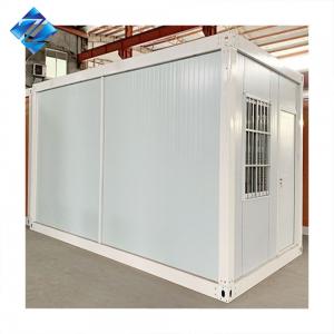 China Steel Foldable Prefab House Fast Assemble Flat Pack on sale