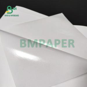 Quality 80gsm Semi Glossy Adhesive Sticker Paper , Self Adhesive Thermal Paper For Medicine Label for sale