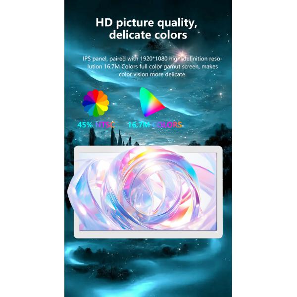 wall mount desktop 14inch android tablet pc 4G LTE POE NFC Touch screen kids education learn smart office Digital Poster player