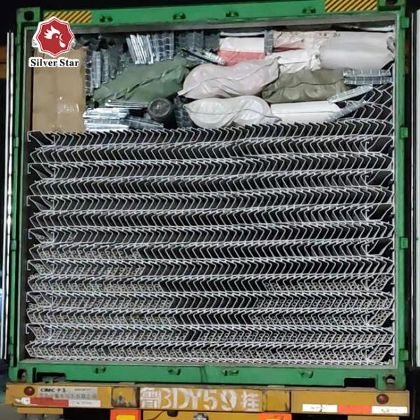 A Type Full Automatic Layer Chicken Cage 4 Layers / Cell Corrosion Resistant