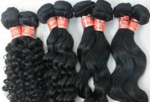 Quality 30 Inch Virgin Cambodian Hair / Virgin Curly Hair Extensions Long Hair for sale