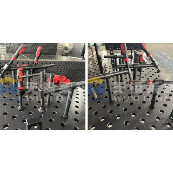 D28 Modular Welding Table with 3D Clamping and Fixturing Capability