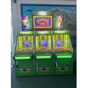 Super Circus Magician Lottery Game Machine Amusement Gaming Machines Customized