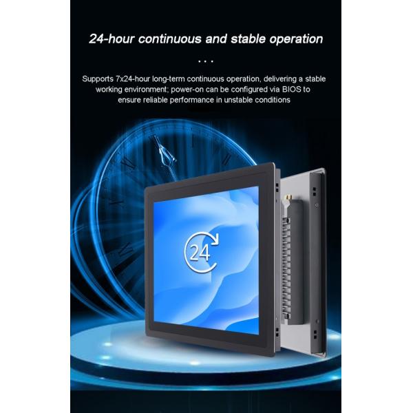 21.5 Inch LCD Industrial Monitor Ip65 Panel Wall Mount Embedded Capacitive Touch Screen Display Industrial Panel Pc
