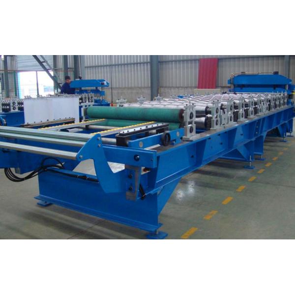 High Efficiency Standing Seam Roll Forming Machine 13 Rows Roller Station