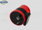 Red Round Electronic Signal Motorcycle Led Flasher With 12V DC Working Voltage