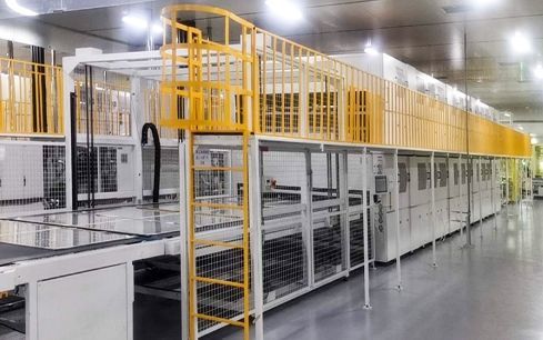 Industrial Improve Production Efficiency Fully Automatic Thermal Film Sheet Hot Press Dry Solar Module Production Line Laminating Machine Efficient Equipment