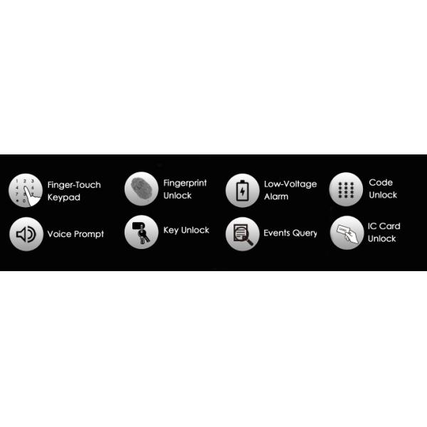 Contactless RFID Card Door Lock with Long Power Lifetime