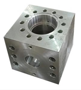 China Oilfield Drilling Mud Pump Spare Parts Fluid End Module Hydraulic Cylinder Valve Box on sale