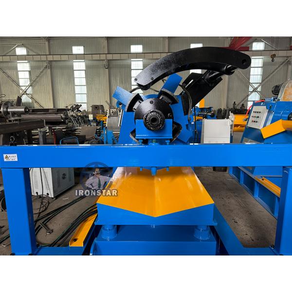 10 ton auto hydraulic decoiler with car