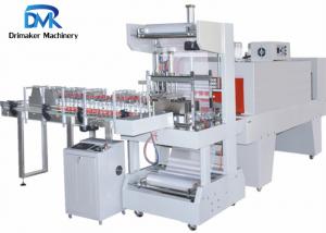 China Shrink Wrapping  Bottle Packing Machine 380v/220v 50hz Touch Screen Control on sale