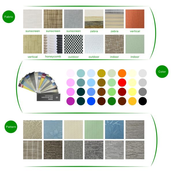 300cm Width 100% Polyester Zebra Blinds Fabric For Window Blinds