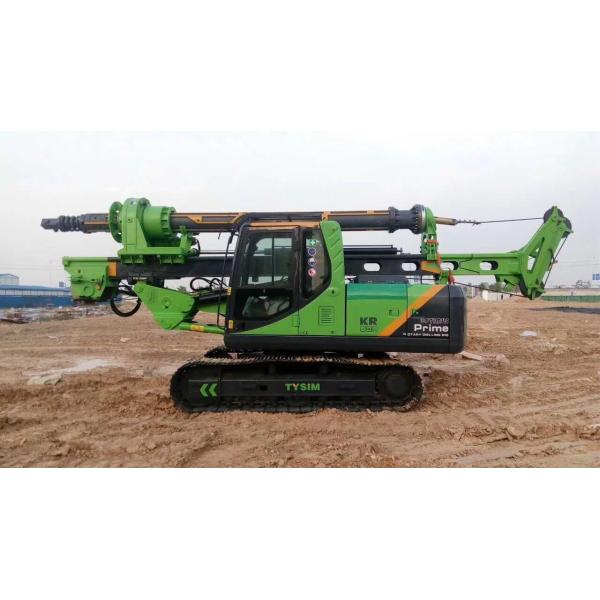 60 KN/M Max Torque Hydraulic Pile Drilling Equipment With CAT Chassis Max. drilling depth 22 m(4 node)/16 m(3 node)
