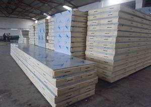 China PU PVC polyurethane sandwich panel shockproof metal building wall panel on sale