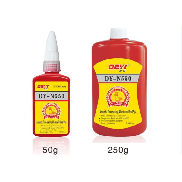Lock Tight Metal Threads With Threadlock Adhesive Medium Strength Methacrylate Formula