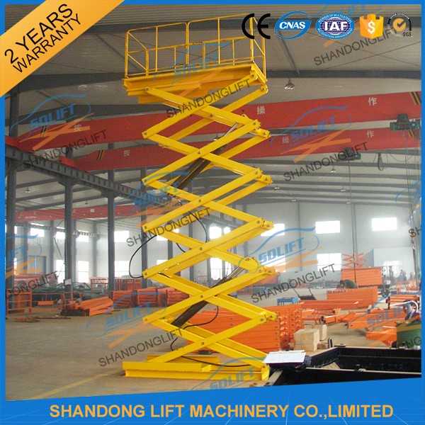 Stationary Hydraulic Scissor Lift