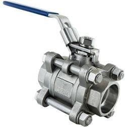 Quality Industrial Hydraulic 3PC Ball Valve Price Flow Control Male Sanitary Stainless Steel Ball Valve for sale