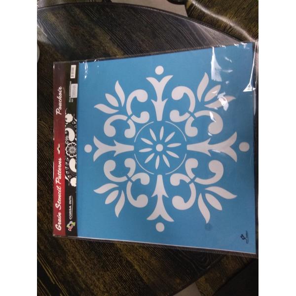 OBM PET Material Wall Texture Stencil Multipurpose Transparent