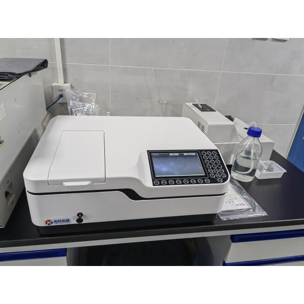 Double Beam UV-Vis Spectrophotometer with Customized Support and 0.004A Stability