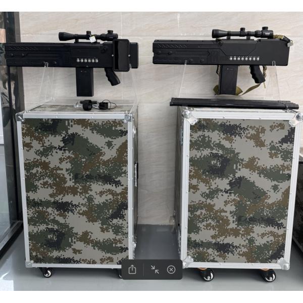 Camouflage Jamming Gun 2000m Anti FPV Jammer UAV Portable Jammer Gun