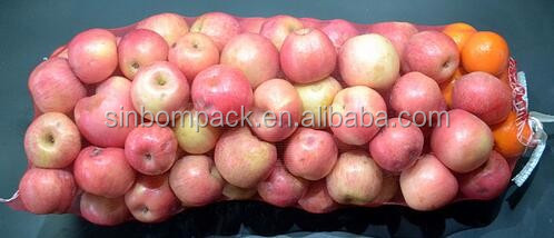 50kg Load Capacity Green HDPE Mesh Bag for Vegetables and Fruits Durable Material