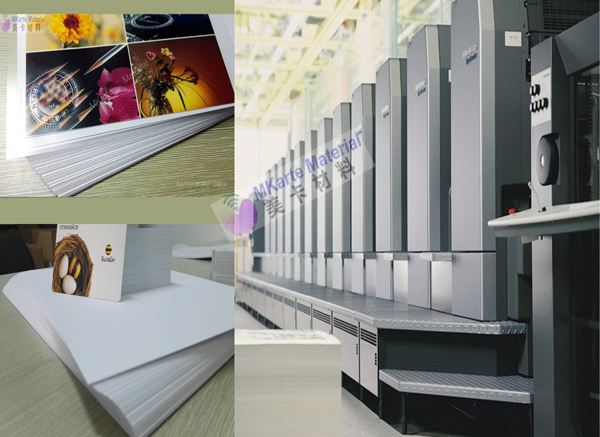 0.12mm Customized Offset Printing Pvc Core Sheet With Ink Adhesion