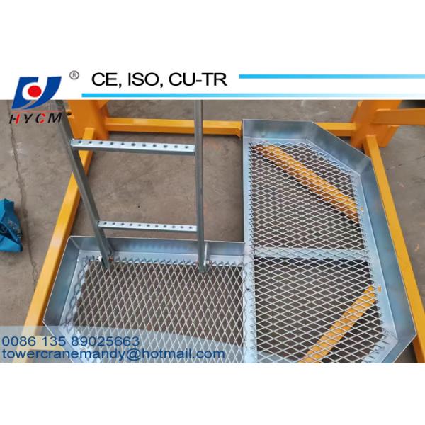 1.2ton Tip Load 60m Boom Length Variable Frequency Drive Hammer Head Tower Crane QTZ6012