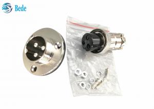 Quality Circular Flange Gx20 Plug Male And Female Set Panel Mount Connector for sale