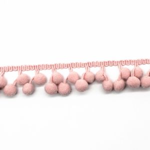 Quality SGS 50mm Polyester Scarf Trim Pom Pom Tassel for sale