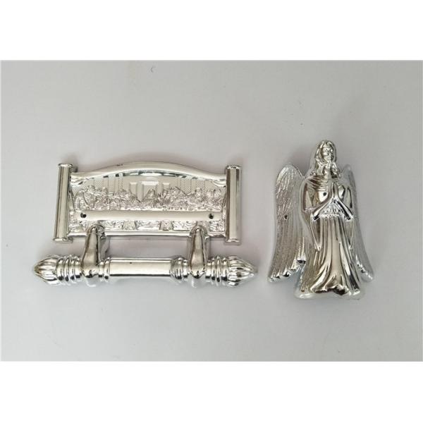 Customized Parts Of A Casket Casket Swing Bar Handle Funeral Polished Sliver Color