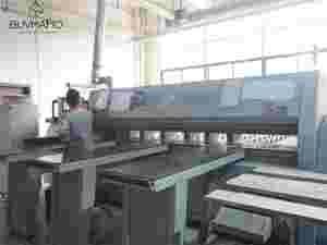 Modern L Shaped Velvet Fabric Upholstered Long Couch Modular Sectional Sofa For Living Room