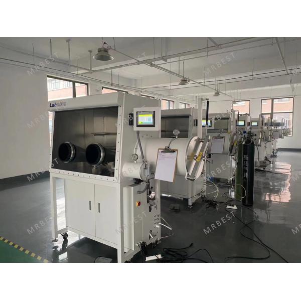 One Work Station Vacuum Glovebox 304 Stainless Steel Customized