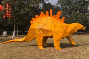 China Amusement Park Fiberglass Dinosaur Mother And Daughter Normal Steel Frame Structure on sale