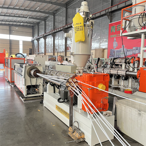 HDPE Silicon Core Pipe Making Machine High Speed Telecommunication Duct Extrusion Line with Internal Lubricating Layer