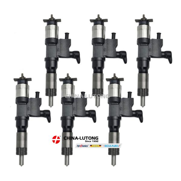 Injector 6363 Common Rail Spare Part Inyector 095000-6363 8-97609788-3 Diesel Fuel Injection Nozzle 0950006363 Compatible for ISUZU
