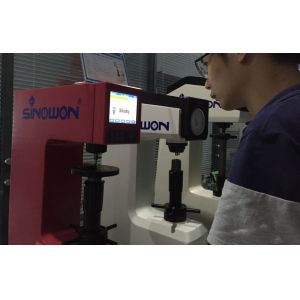 Manual Loading Dial Gauge Rockwell Hardness Testing Equipment With Vertical