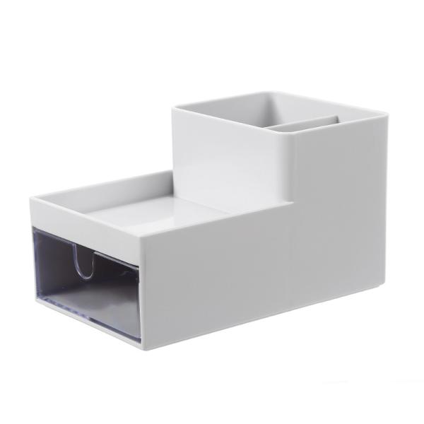 Creative Pen Holder Plastic PS Desktop Storage Box For Students