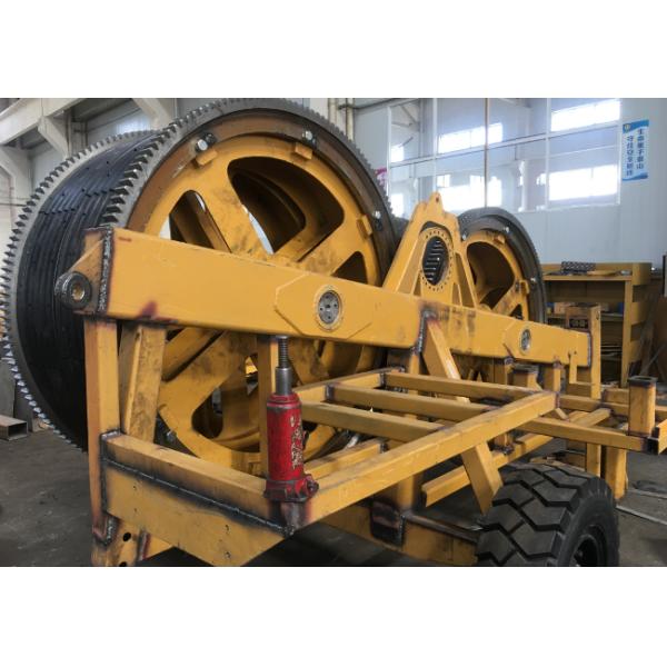 Hydraulic Cable Tensioner Machine Of Overhead Line Max Continuous Pull 2x40kN