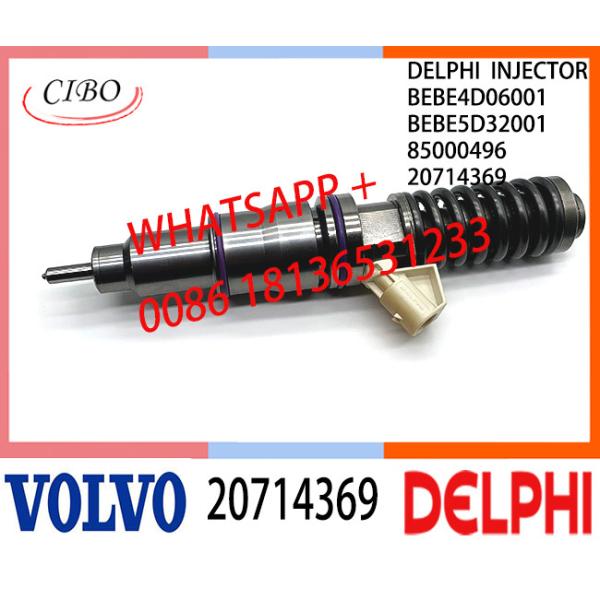Common Rail Fuel Diesel Injector 20714369 BEBE4D06001 BEBE5D32001 85000496 E3.18 for VOL D16 US04 / 3144