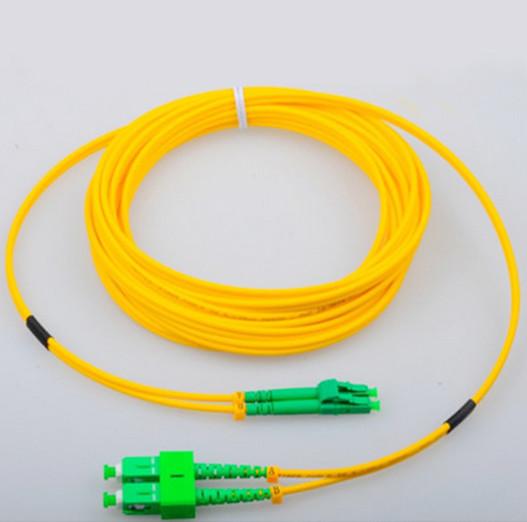 High dense connection SC Fiber Optic Patch Cord general push / pull style connector