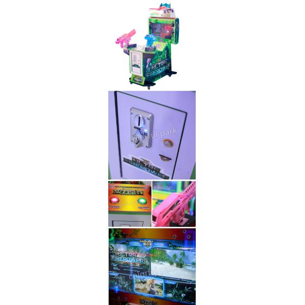 Coin Opertaed Games gun shooting coin pusher aliens extermination game machine shooting arcade games for sale