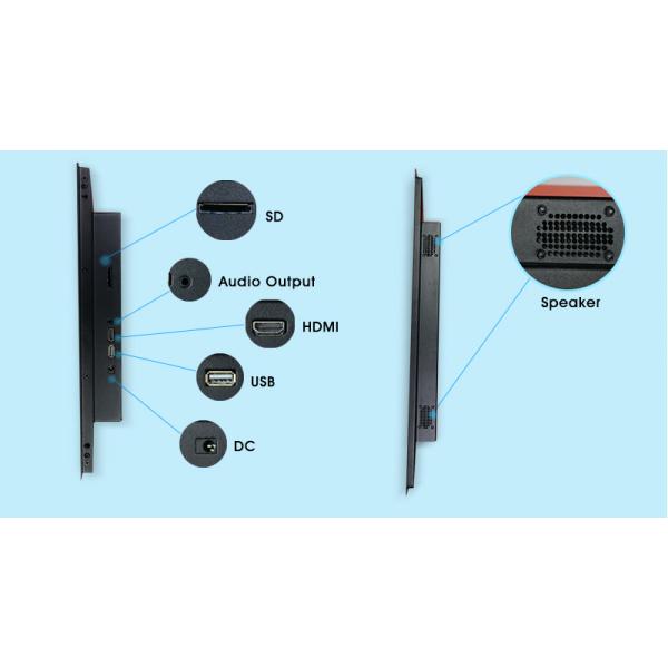 18.5 Inch Advertising Open Frame LCD Screen With 20000 Hours Long Using Life