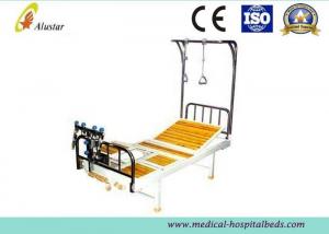 China Double Arm Stainless Steel Crank Hospital Orthopedic Adjustable Beds with Traction Shelf (ALS-TB06) on sale
