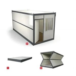 Foldable Prefabricated Container Houses With Recyclable Structure Aluminum