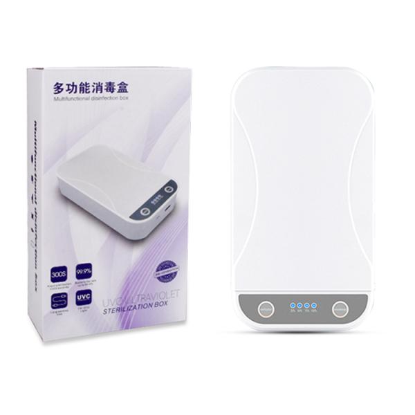 Cell Phone Uv Sterilization Box Sanitizer Wireless Charger 2A With CE Certification